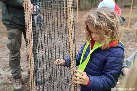 Z zasaditvijo dreves smo uradno odprli kolesarsko povezavo Kamnik–Godič (62)